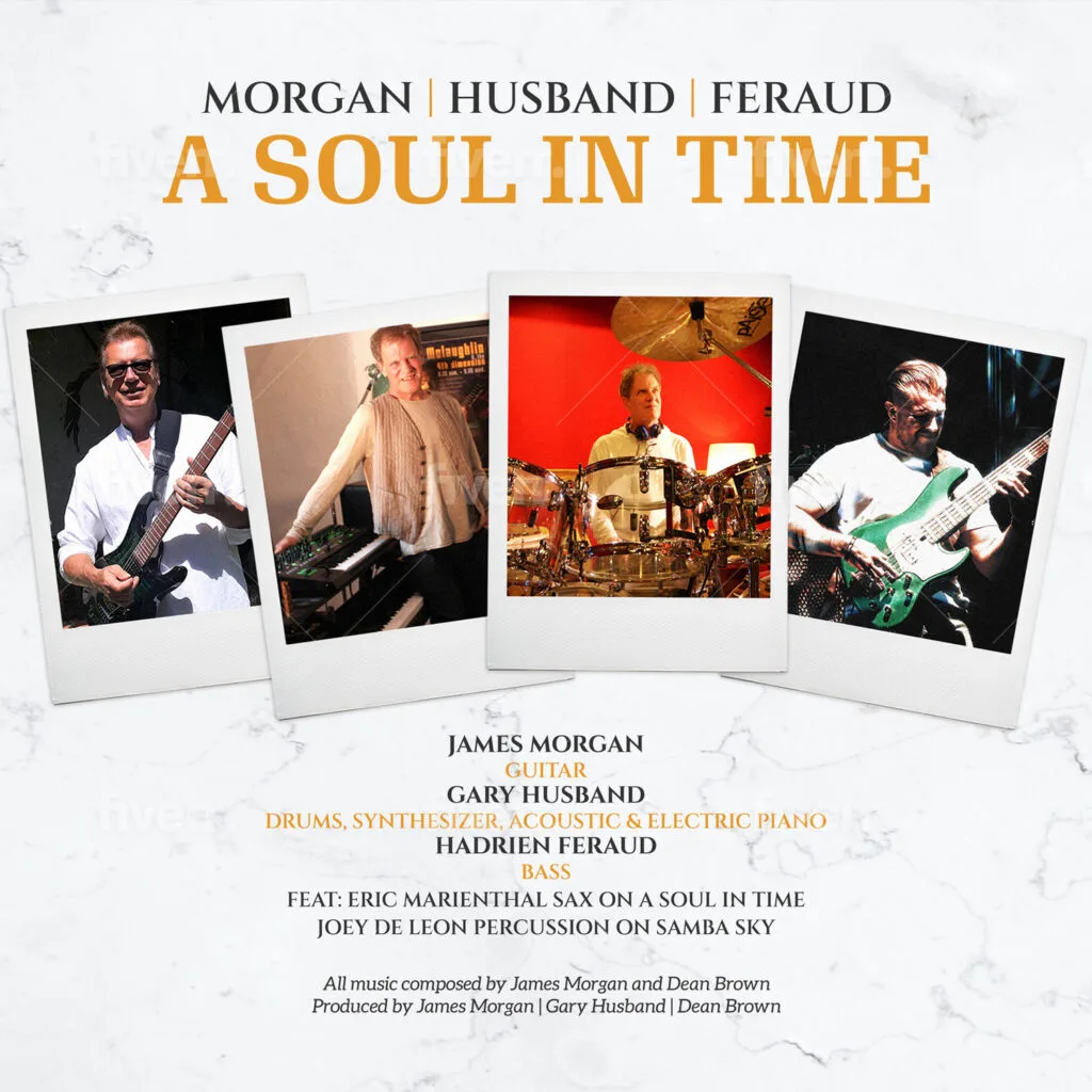 MORGAN-HUSBAND-FERAUD - A Soul in Time - Cover Artwork