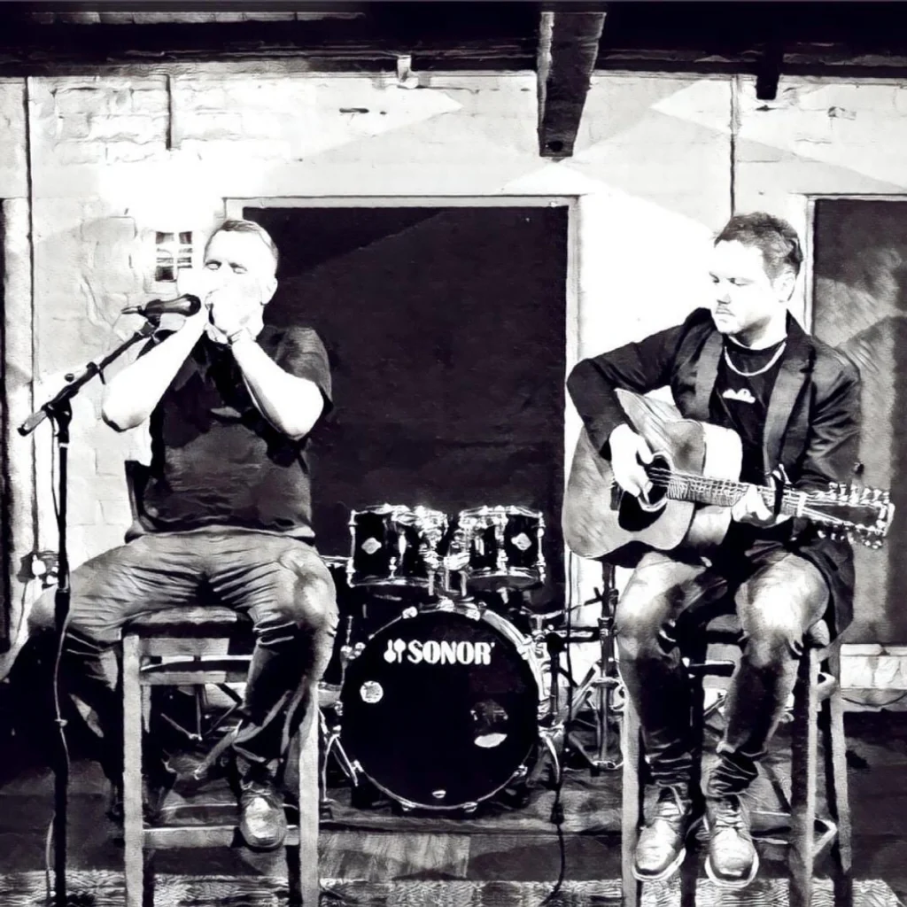 After Reno performing live — Glasgow Americana duo Phil Tobin and Chris Gould