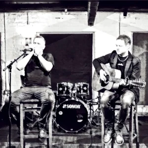 After Reno performing live — Glasgow Americana duo Phil Tobin and Chris Gould